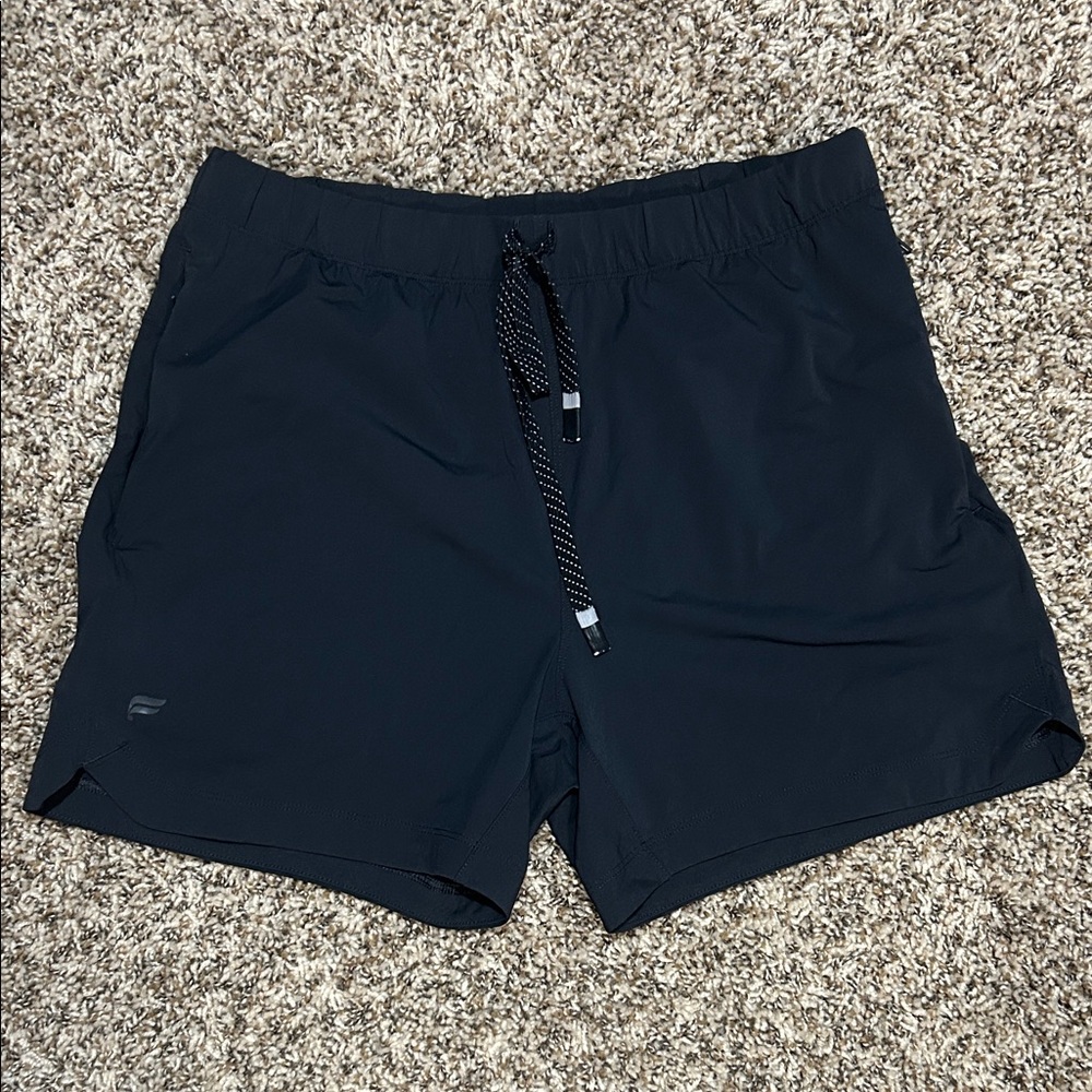 Fabletics Midnight Black Athletic Shorts